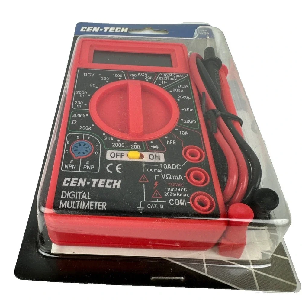 CEN-TECH™ 7 Function Digital Multimeter by Harbor Freight Tools - NEW & SEALED